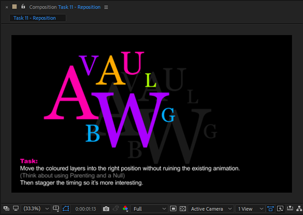 After Effects Lesson Resources