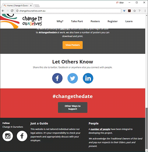 Change It Ourselves