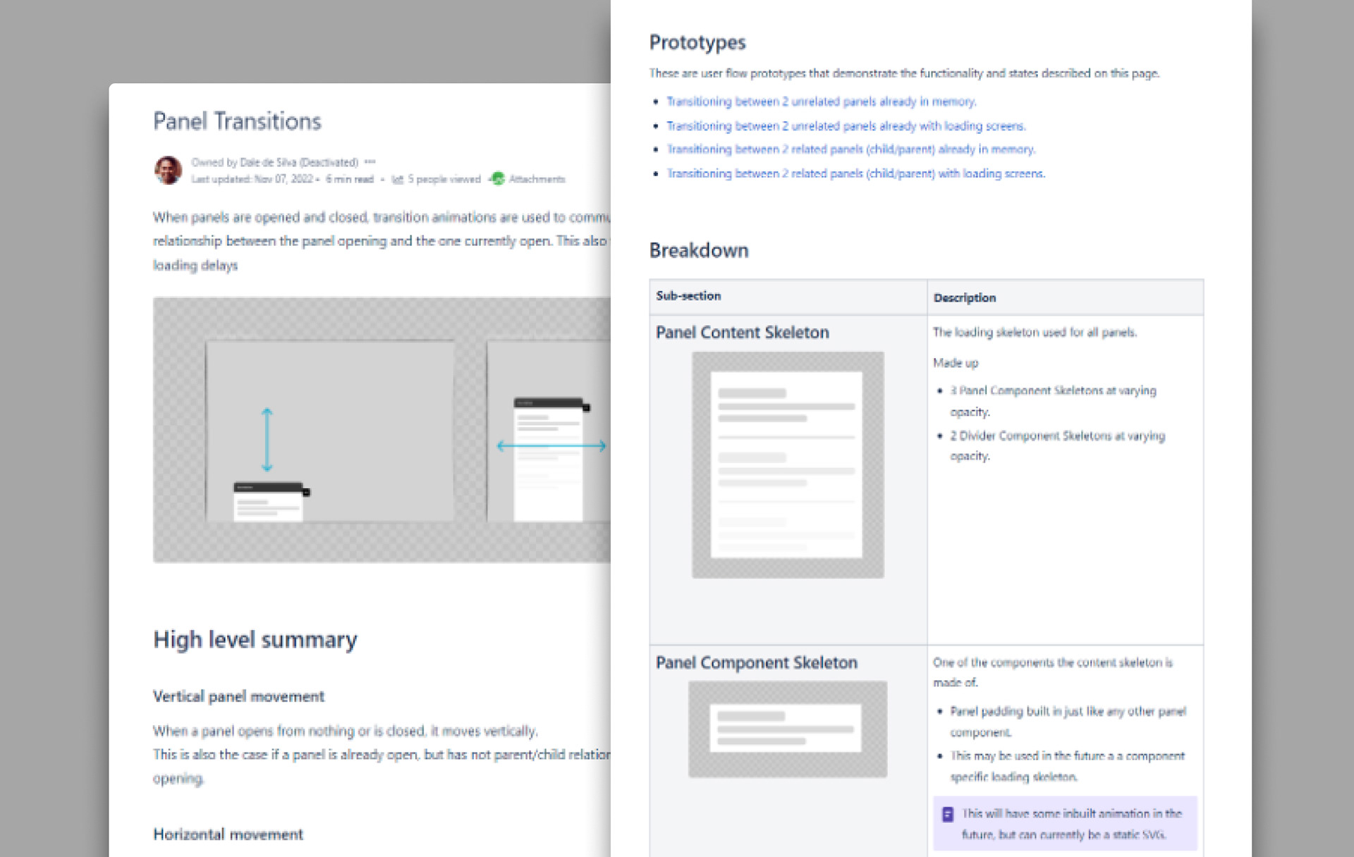 Design & Documentation Systems